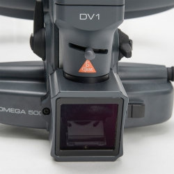Oftalmoskop HEINE OMEGA® 500 z oświetleniem diodowym LED, z kamerą cyfrową DV 1